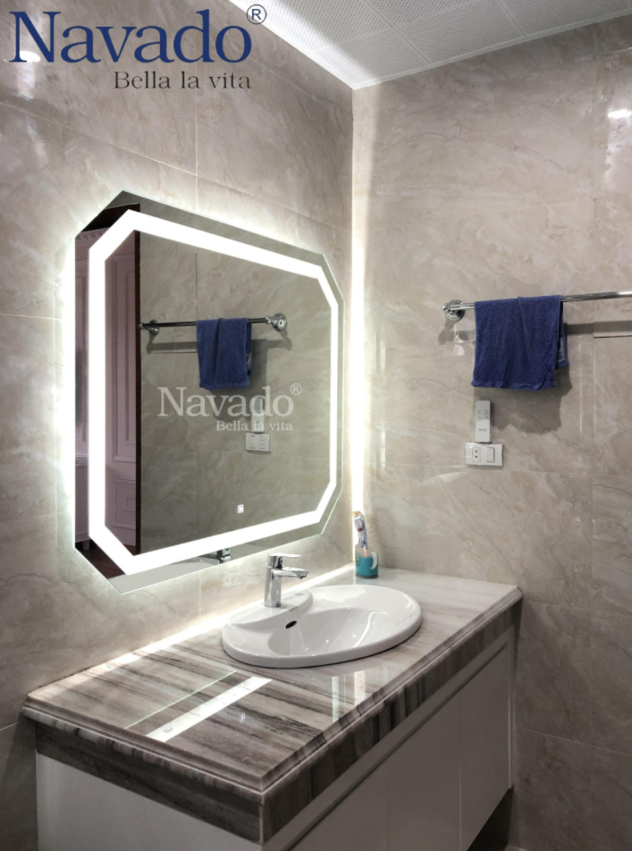 Gương Đèn LED Phòng Tắm | Gương Bỉ Nhập Khẩu | HomeAZ.vn