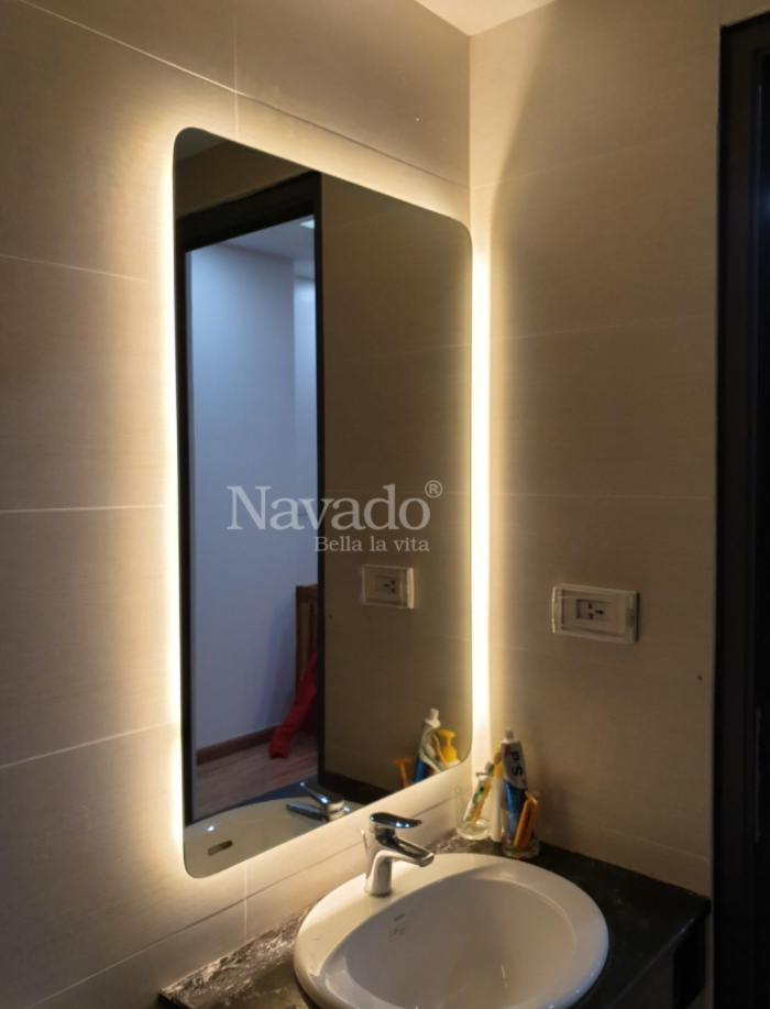 Gương Phòng Tắm Đèn LED Cao Cấp Mới Nhất | HomeAZ.vn
