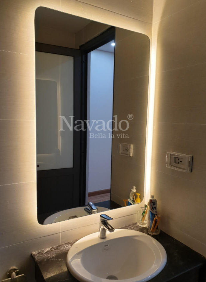 Gương Phòng Tắm Đèn LED Cao Cấp Mới Nhất | HomeAZ.vn