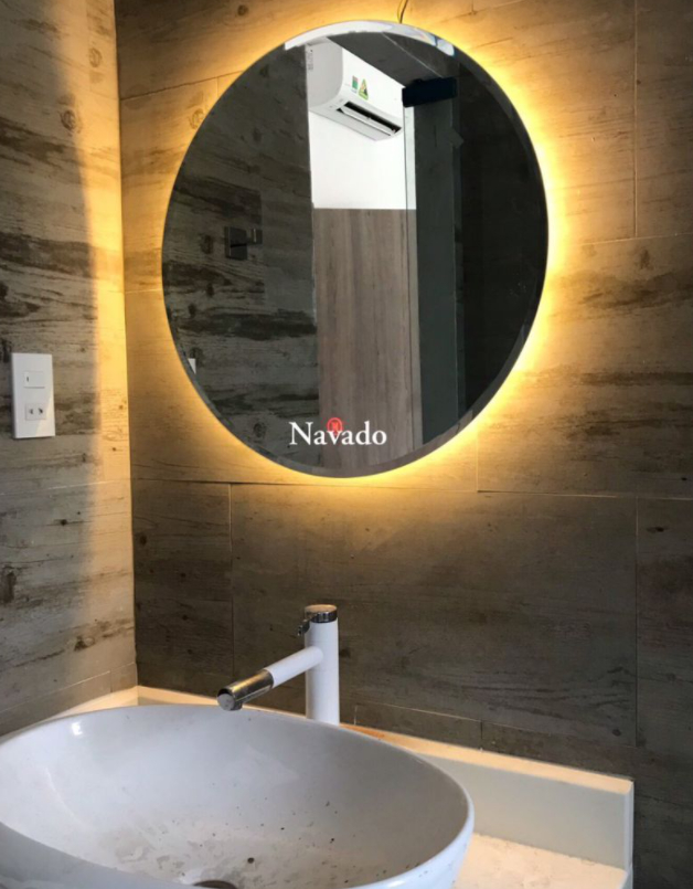 Gương Đèn LED Phòng Tắm Cao Cấp Hình Tròn Đẹp Mã G37 | HomeAZ.vn