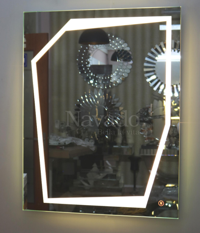 Gương Đèn LED Phòng Tắm CAO CẤP - ĐỘC ĐÁO Mã G41 | HomeAZ.vn