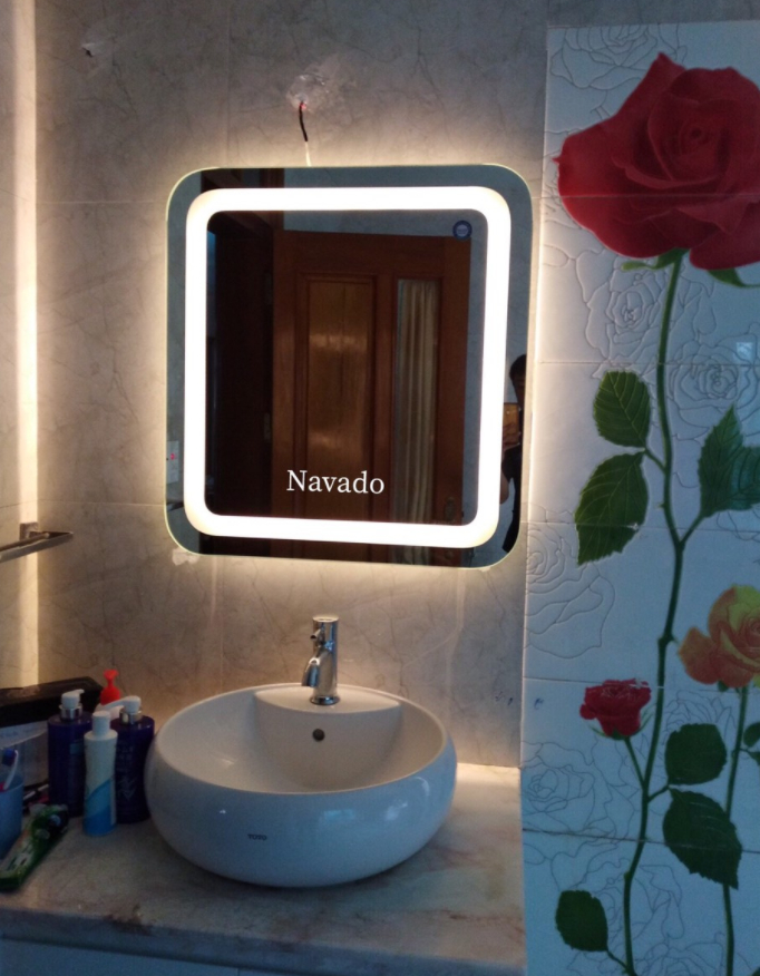 Gương Đèn LED Phòng Tắm Cảm Ứng ĐẸP - CAO CẤP - GIÁ RẺ |HomeAZ.vn