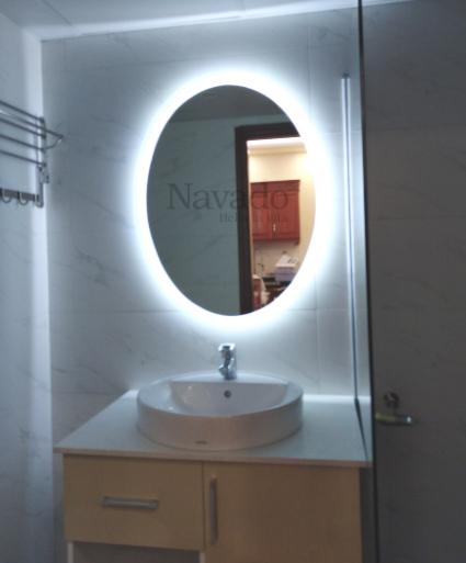 Gương Đèn LED Phòng Tắm Cao Cấp Hình Elip Giảm Giá 10%|HomeAZ.vn