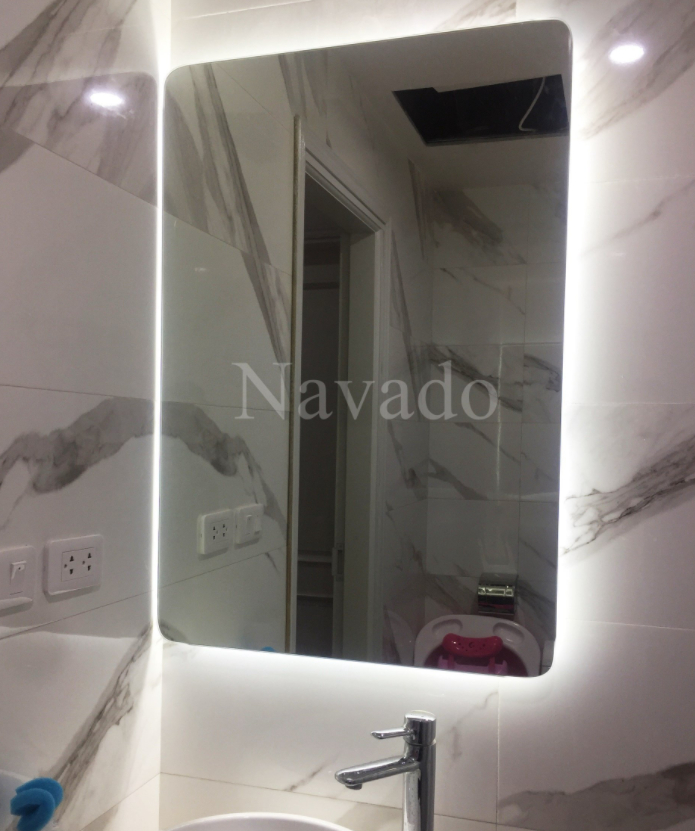 Gương Phòng Tắm Đèn LED | Gương Bỉ Nhập Khẩu | HomeAZ.vn