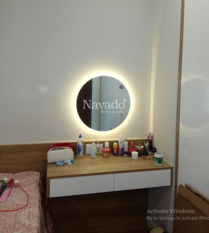[ƯU ĐÃI] Gương Trang Trí Decor Gắn Đèn LED Độc Đáo | HomeAZ.vn