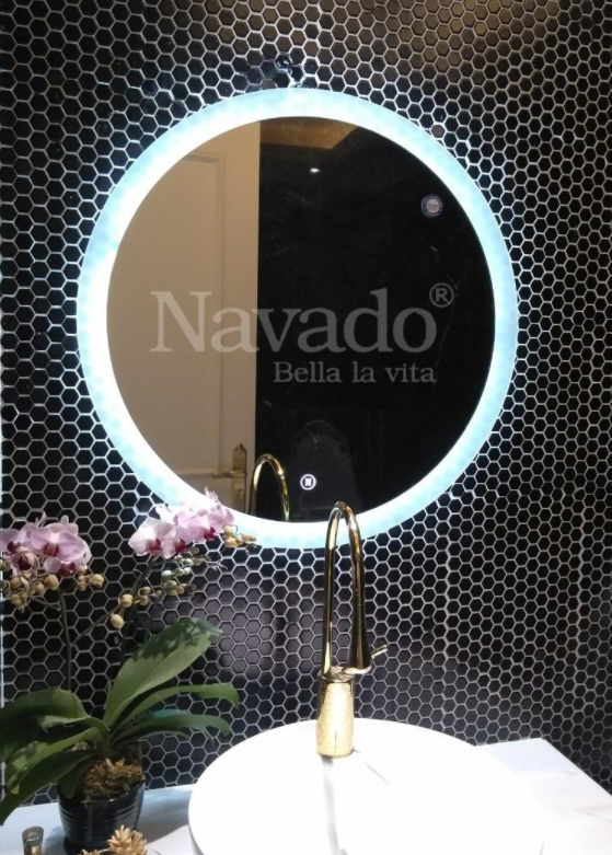 Gương Đèn LED Cảm Ứng Treo Tường Phòng Tắm Cao Cấp | HomeAZ.vn