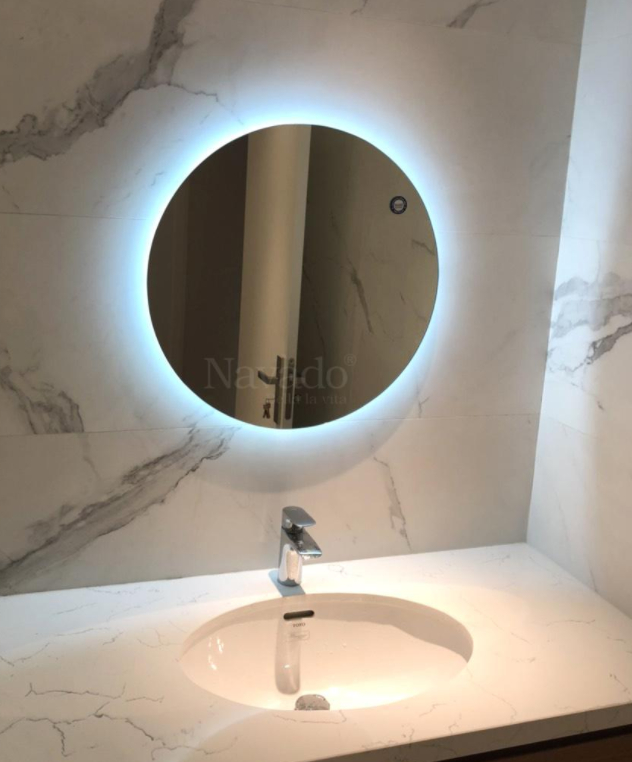 Gương Phòng Tắm Đèn LED Cao Cấp Hình Tròn Tại Hà Nội | HomeAZ.vn
