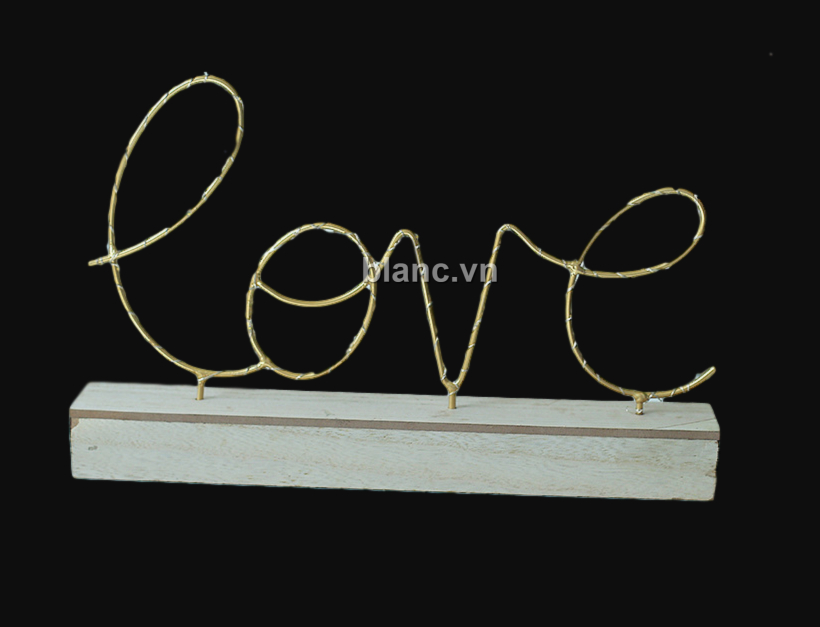 Đèn Trang Trí Phòng - Đèn Led Dây Cách Điệu Chữ LOVE | HomeAZ.vn