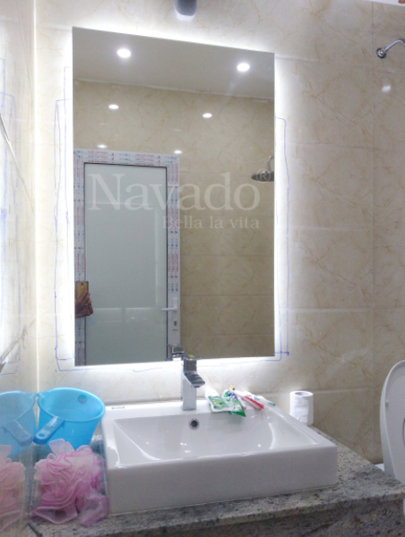 Gương Đèn LED Nhà Tắm Hiện Đại - Cao Cấp - Giá Rẻ G56 | HomeAZ.vn