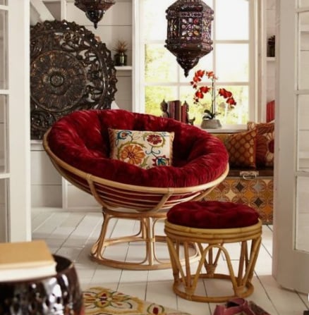 Ghế Thư Giãn Papasan Mây Tự Nhiên Tặng Kèm Nệm Đủ Màu | HomeAZ.vn Ghế Thư Giãn Papasan Mây Tự Nhiên Tặng Kèm Nệm Đủ Màu | HomeAZ.vn