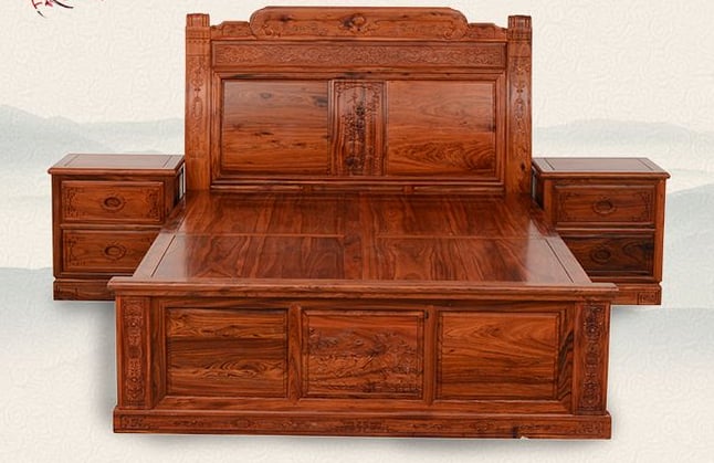 Một chiếc giường từ gỗ tự nhiên sẽ có giá đắt hơn nhiều so với gỗ nhân tạo