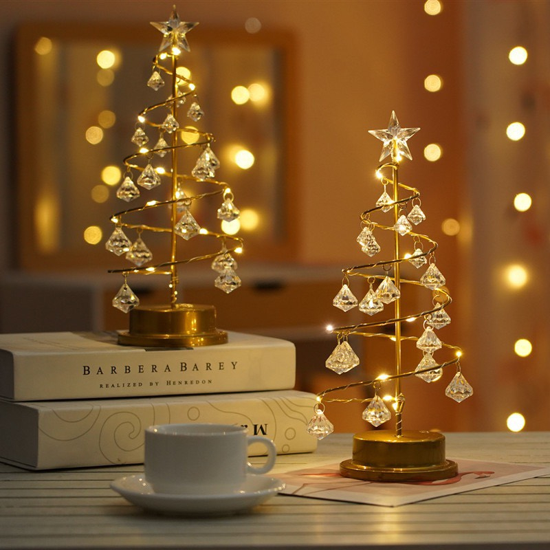 Đèn led trang trí bàn cây thông Noel | HomeAZ.vn