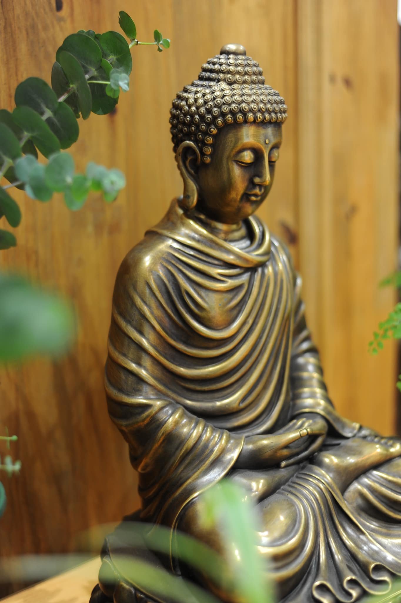Tượng Phật Thích Ca Ngồi Thiền Bằng Đồng Cao Cấp | HomeAZ.vn