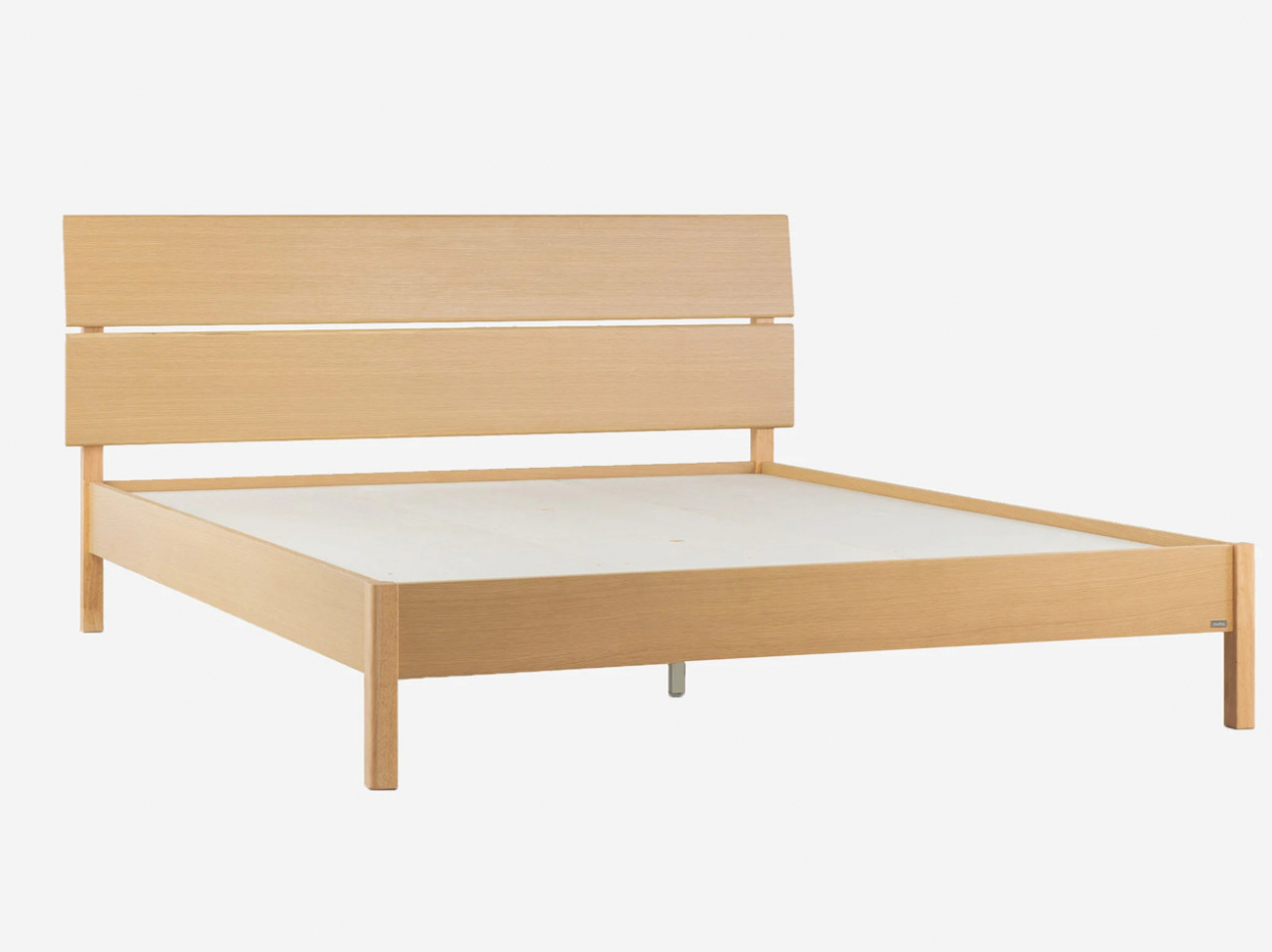 Giường ngủ gỗ tự nhiên Moho Vline 601 hiện đại, tối giản