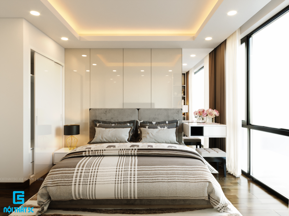  Thiết kế nội thất chung cư Vinhomes SkyLake - Phạm Hùng  