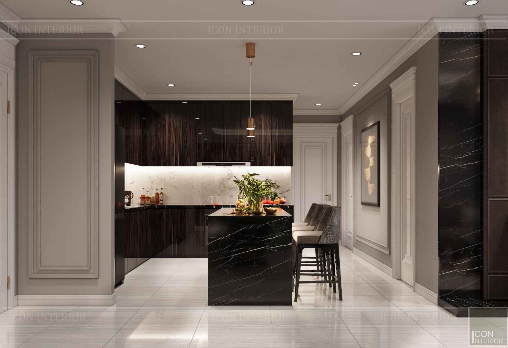 Sunwah Pearl |  Thiết kế nội thất căn hộ xứng tầm đẳng cấp