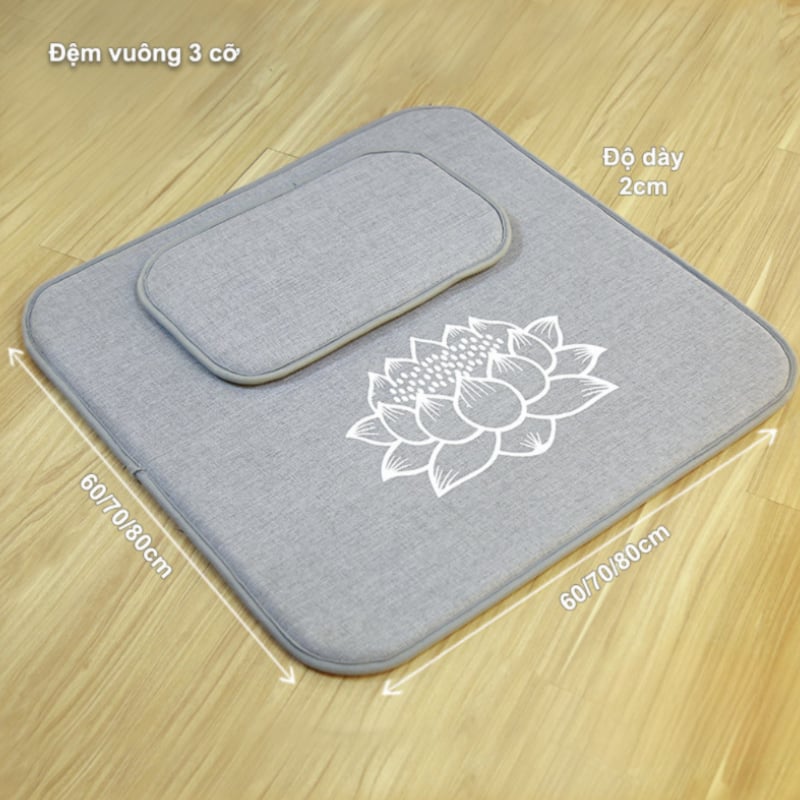 Bo Dem Thien Le Phat Tung Kinh In Hoa Sen Mau Xam Nhieu Co 60cm 70cm 80cm 2 Bo Dem Thien Le Phat Tung Kinh In Hoa Sen Mau Xam Nhieu Co 60cm 70cm 80cm 2