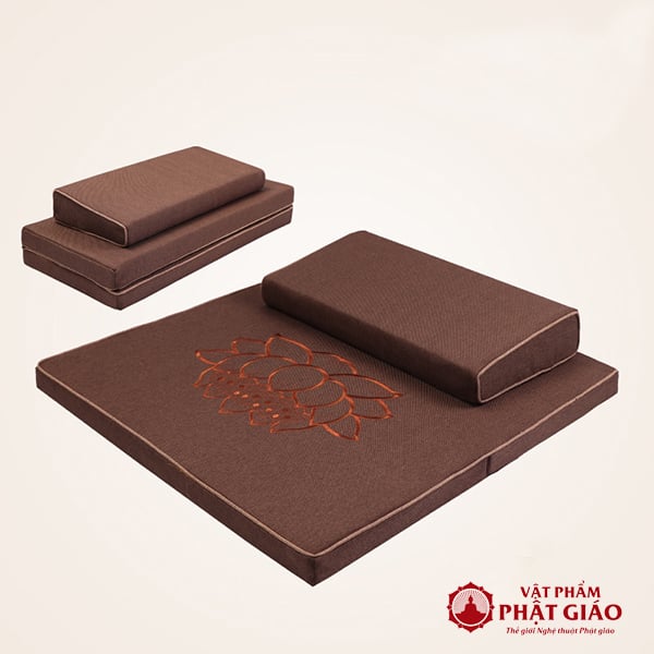 Bo Dem Thien Le Phat Tung Kinh In Hoa Sen Mau Xam Nhieu Co 60cm 70cm 80cm 1 DDT 02THS 2