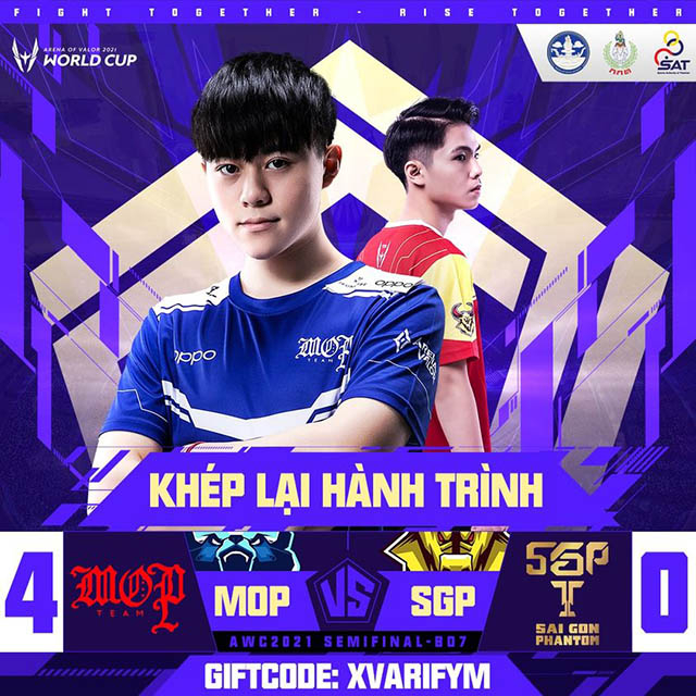 AWC 2021 Saigon Phantom không thể viết nên câu chuyện cổ tích của riêng mình1