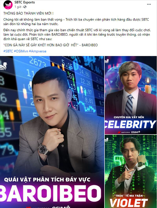 SBTC Esports tung hint về việc Celebrity giải nghệ