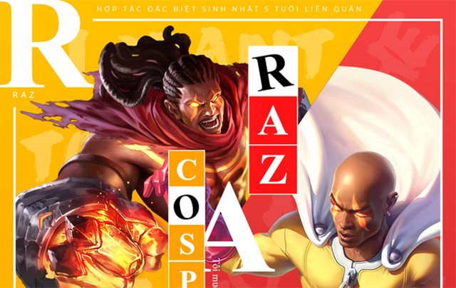 Giải mã lí do skin Raz Saitama lại bị game thủ Liên Quân ghét cay đắng2