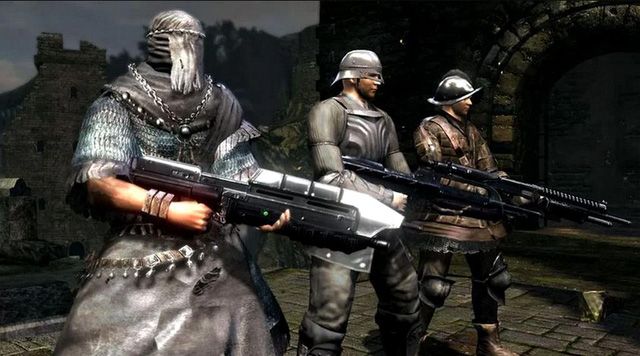 Game thủ biến Dark Soul thành game FPS vì thấy quá khó