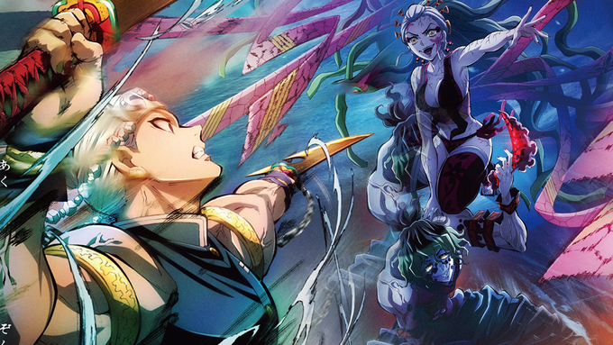 Tengen & hội sát quỷ Vs. Daki & Gyutaro