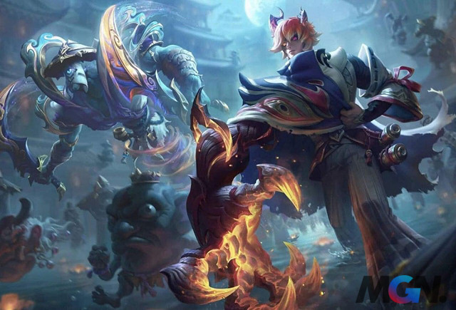 Errol và Zill là chủ nhân của skin đặc biệt trong SSM mùa 41 được thiết kế theo hình tượng Yokai