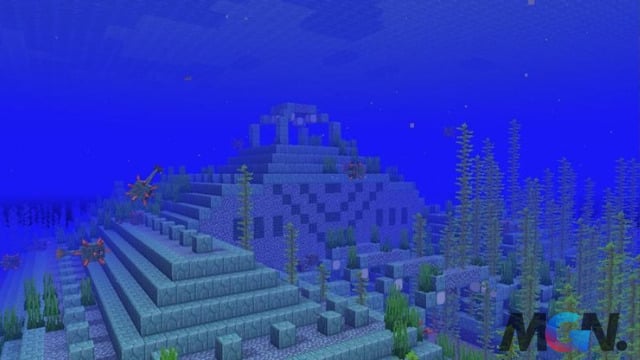 Minecraft Cách tìm Bọt Biển trong phiên bản 1.18-2