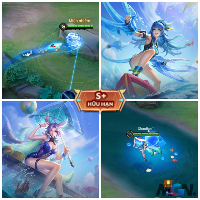 Hiệu ứng này của Aoi có xứng đáng là skin S+ không?