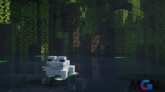 Mob ếch trắng trong Minecraft