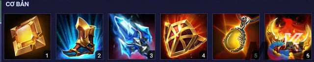 Build đồ cơ bản dành cho Rouie
