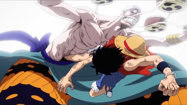 luffy vs enel