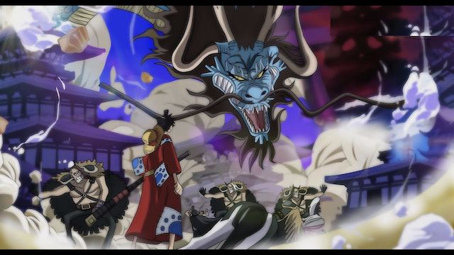 luffy vs kaido