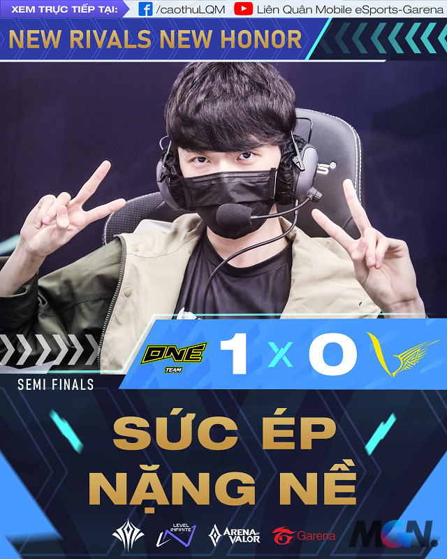 V Gaming bị hủy diệt trước một ONE quá mạnh