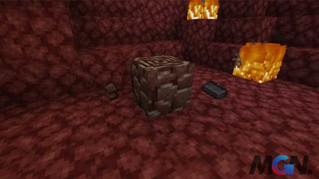 Ancient Debris trong Minecraft