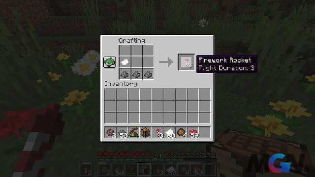 Minecraft Chế tạo tên lửa cơ bản