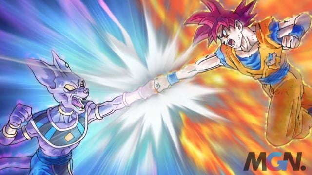 Khi Goku giao đấu với Beerus, cả vũ trụ 7 của Dragon Ball gần như đi đến bờ vực diệt vong
