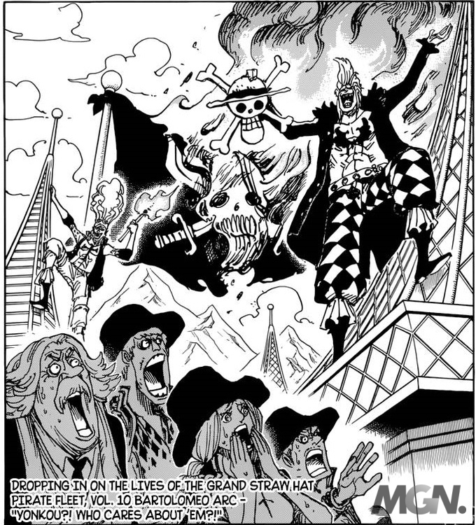 Việc đốt cờ chính là dấu hiệu lớn nhất cho sự ra đi của Shanks trong tương lai của One Piece