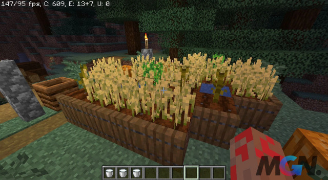 Trồng trọt trong Minecraft
