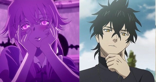 Nhân vật Yuno Gasai (Future Diary) và Yuno (Black Clover)
