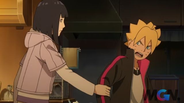 Boruto luôn tự cho là mình đúng trong bộ manga cùng tên