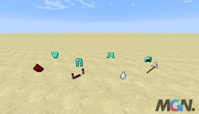 Những vật phẩm này sẽ biến mất sau 5 phút nếu game thủ Minecraft không nhặt lại