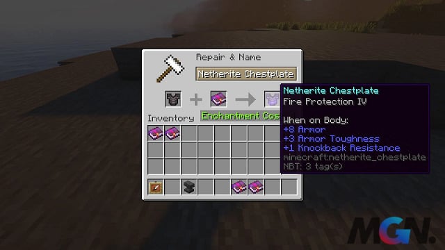 Phù phép này sẽ rất quan trọng khi chu du ở Nether trong Minecraft