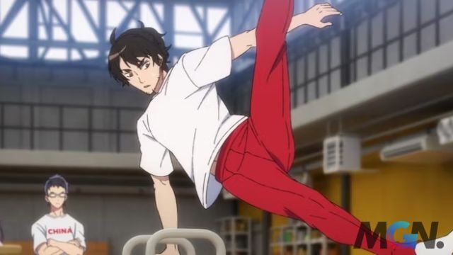 Anime Gymastics Samurai truyền cảm hứng tập thể dục thông qua câu chuyện của một nhân vật sắp nghỉ hưu
