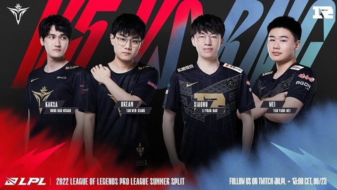 V5 tại LPL Mùa Hè 2022