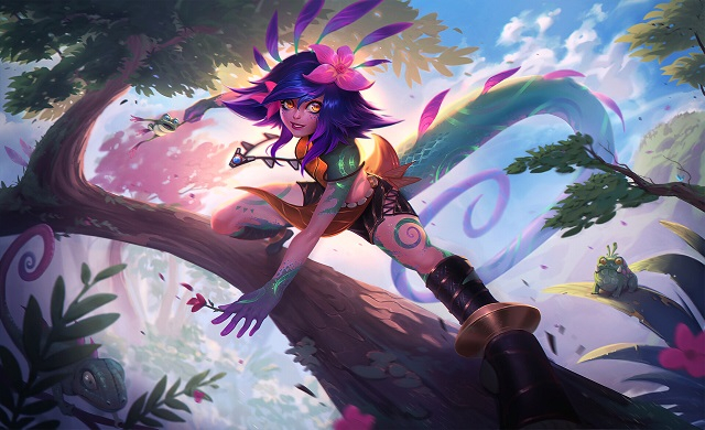 LMHT Neeko Khiên Thái Dương thực sự khó chịu như thế nào_1