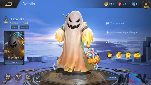 Chuỗi skin Ma Mị trong Liên Quân Mobile có sự góp mặt của nhiều vị tướng quen thuộc