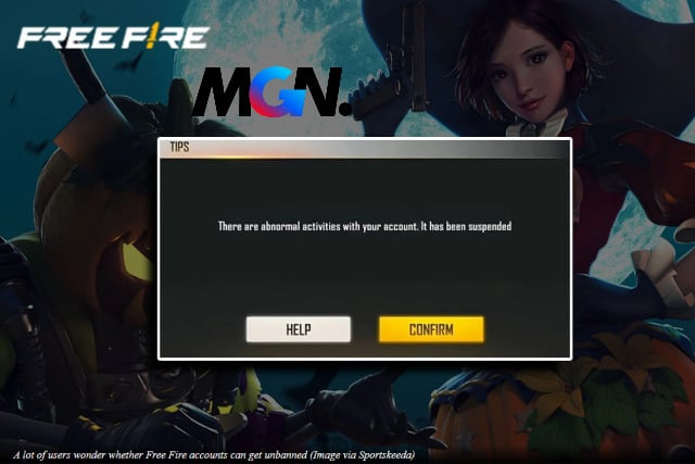 Nhiều game thủ Free Fire thắc mắc liệu có được gỡ ban