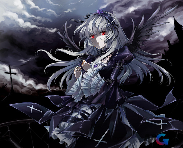 Suigintou trong Rozen Maiden